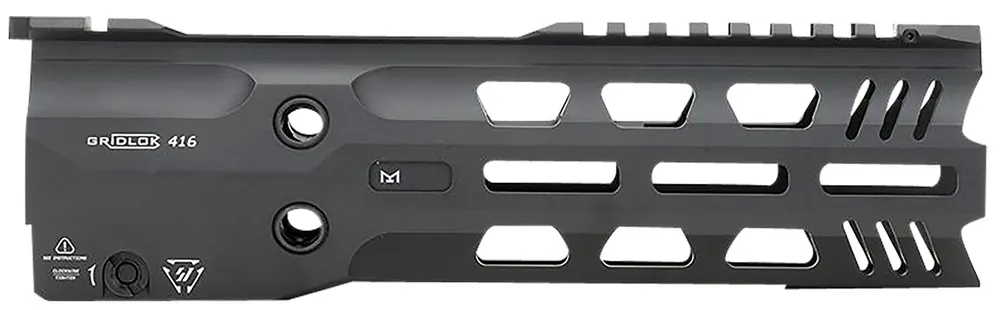 Strike Industries GridLok Lightspeed With Quick Detach System 9"L 1.57"D M-LOK Black Aluminum for HK 416, HK MR556, M27 IAR