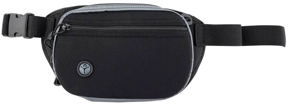Galco Fastrax PAC Waistpack Waist Up To 50" Black/Gray Neoprene/Nylon Kahr CW/Glock 19/32 Ambidextrous Hand