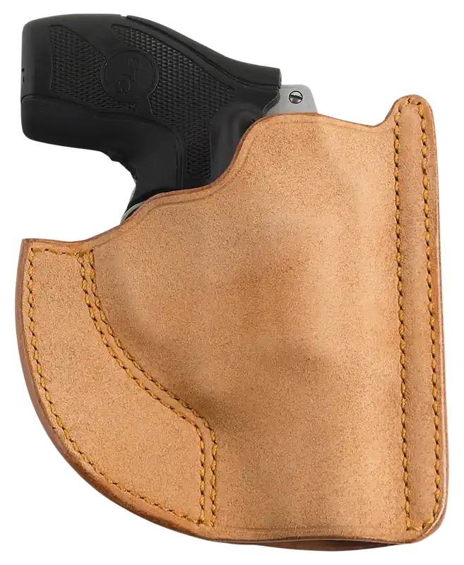 Galco Front Pocket Natural Horsehide Pocket Ruger LCR S&W J Frame Ambidextrous Hand