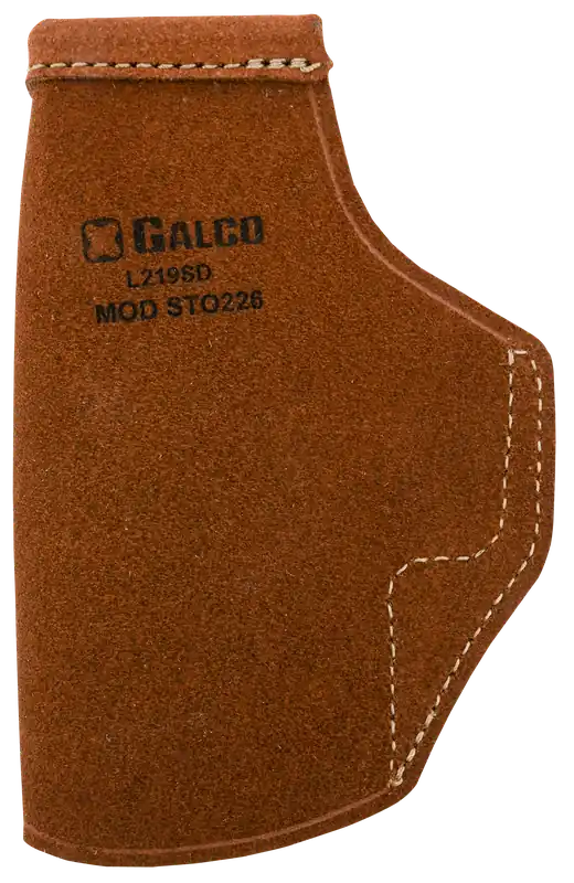 Galco Stow-N-Go Natural Leather IWB Glock 19 Gen1-5 Glock 19x/23 Gen2-5/32/45 Right Hand