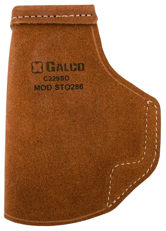 Galco Stow-N-Go Natural Leather IWB Fits Glock 26 Gen3-5 Glock 33 Right Hand
