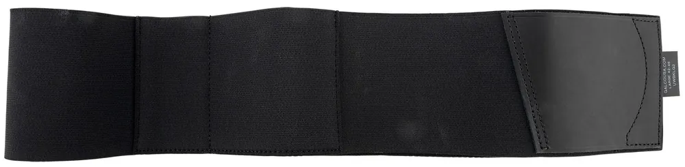 Galco Underwraps 2.0 Belly Band Large Black Elasticized Nylon/Leather Ambidextrous