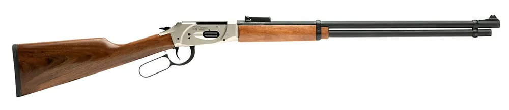 Gforce Arms 410 Gauge with 20" Black Barrel, 2.5" Chamber, 7+1 Capacity, Nickel Metal Finish & Turkish Walnut Stock Right Hand (Youth)