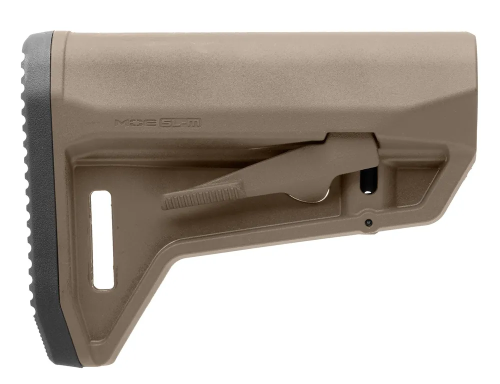 Magpul MOE SL-M Carbine Stock Flat Dark Earth Synthetic for Mil-Spec AR-Platform