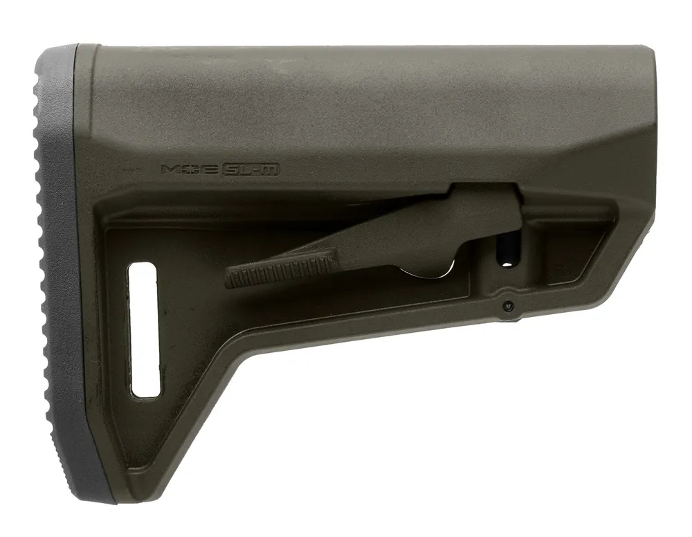 Magpul MOE SL-M Carbine Stock OD Green Synthetic for Mil-Spec AR-Platform