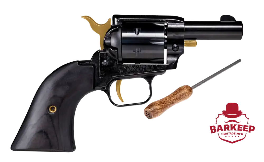 Heritage Mfg Barkeep 22 LR Revolver 2.68" 6+1 Black Oxide