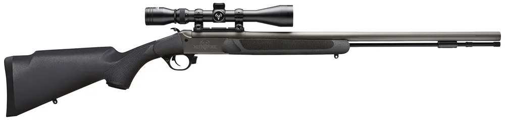 Traditions NitroFire w/Scope 50 Cal Rifle 26" Black/Gray Right Hand CR584110440
