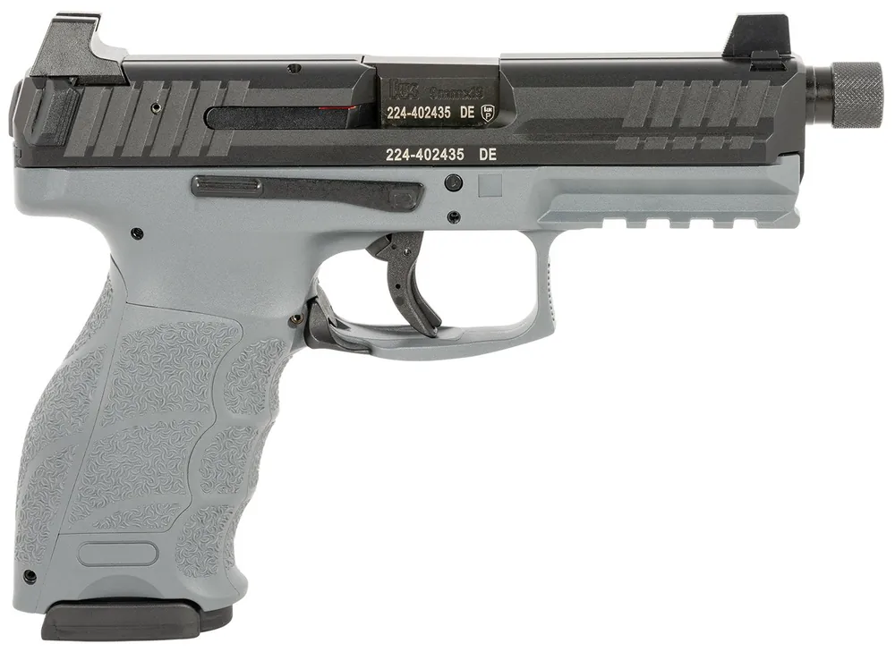 HK VP9 Tactical 9mm Luger Pistol 4.70" TB 17+1 Gray 81000786