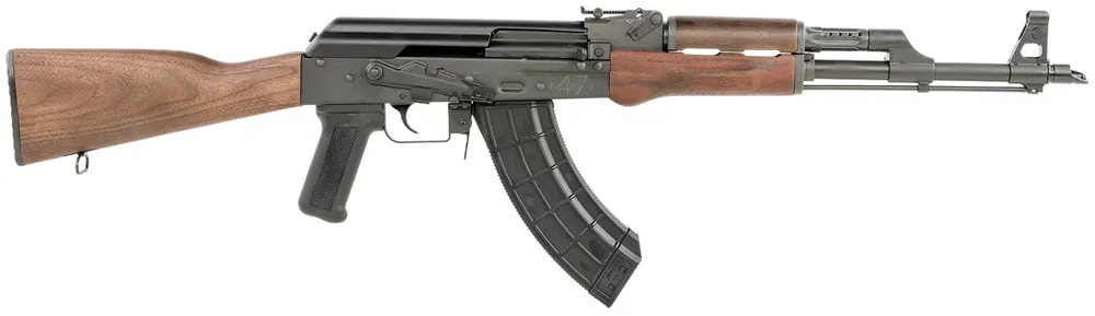 Century Arms BFT47 7.62x39mm 30+1 16.50" Chrome Moly Steel Barrel w/Slant Compensator Stamped Receiver Walnut Stock RI4416N