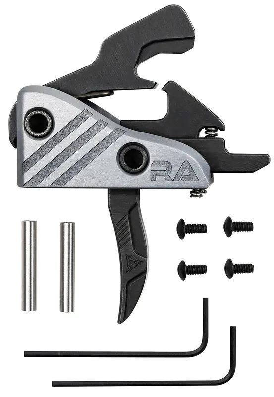 Rise Armament Blitz Blackout Trigger Single-Stage Hybrid Trigger with 3-3.50 lbs Draw Weight & Black Nitride Finish for AR-Platform
