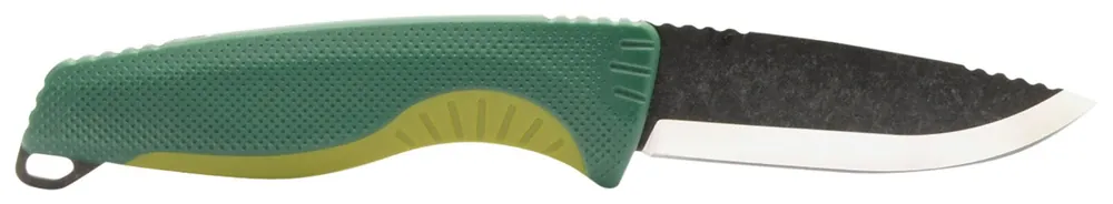 S.O.G Aegis FX 3.70" Fixed Plain Satin 4116 Krupp SS Blade/ Forest w/Moss Accents GRN Handle