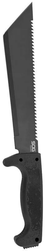 SOGfari 10" Black Hardcased 3Cr13MoV SS Blade Black Kraton Handle 16" Long Includes Sheath