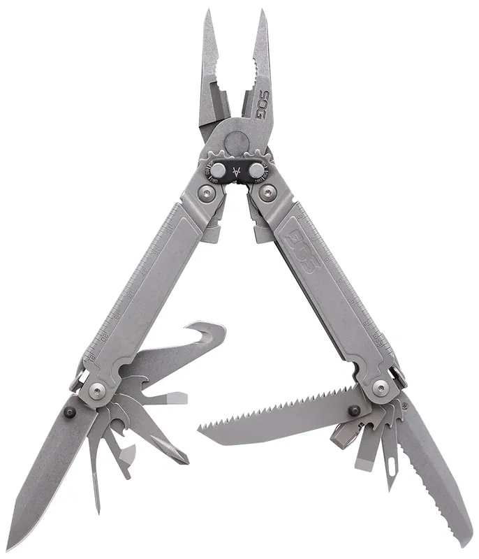 PowerAccess MT Stone Washed 5Cr15MoV Stainless Steel 6.82" Long