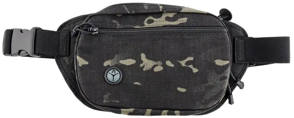 Galco Fastrax PAC Waistpack Waist Up To 50" MultiCam Black Neoprene/Nylon S&W Compact 9/40 3.6" Beretta APX Compact Ambidextrous