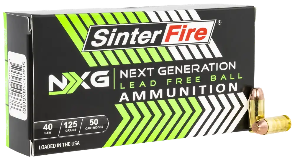 SinterFire Inc Next Generation 40 S&W 125gr 50rd Box