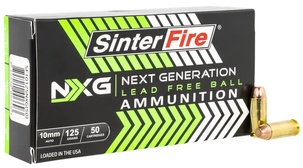 SinterFire Inc Next Generation 10mm Auto 125gr Lead-Free 50rd Box