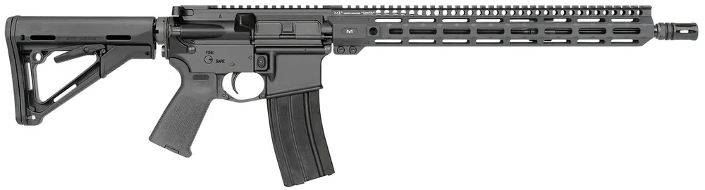 Midwest Industries Lightweight 223 Wylde 16" 30+1 Black Hard Coat Anodized Rec with 16" M-Lok Black 6 Position Magpul CTR Stock