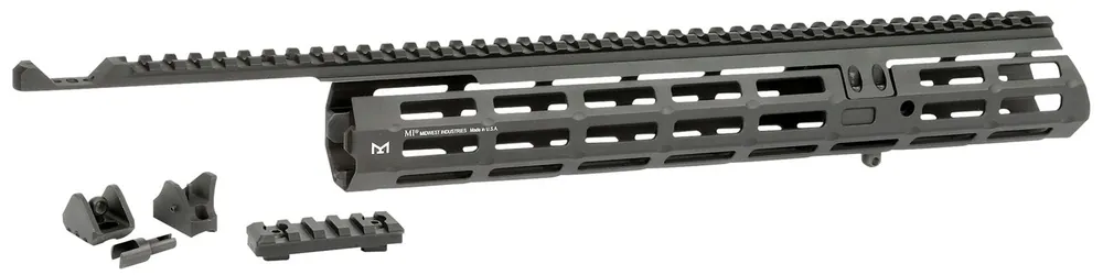 Midwest Industries Extended Sight System 13.63" M-LOK Black Hardcoat Anodized for Marlin 1895 Variants Includes Iron Sights