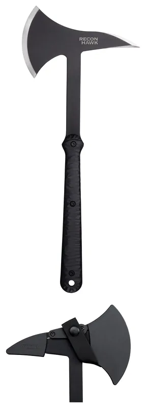 Cold Steel CS-80TPA3 Demko Hawk 65Mn Carbon Steel Blade Black Heavy Duty Nylon Handle 17.50" Long Tomahawk
