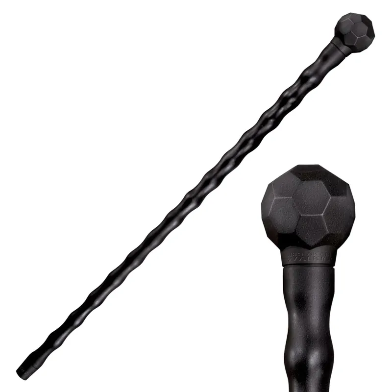 Cold Steel African Walking Stick Black Polypropylene 37" CS91WAS