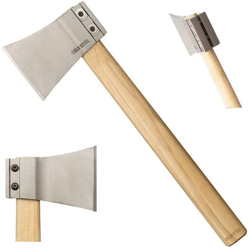Cold Steel Professional Throwing Axe 4" Blade 1055 Carbon Steel Blade American Hickory Handle 16" Long