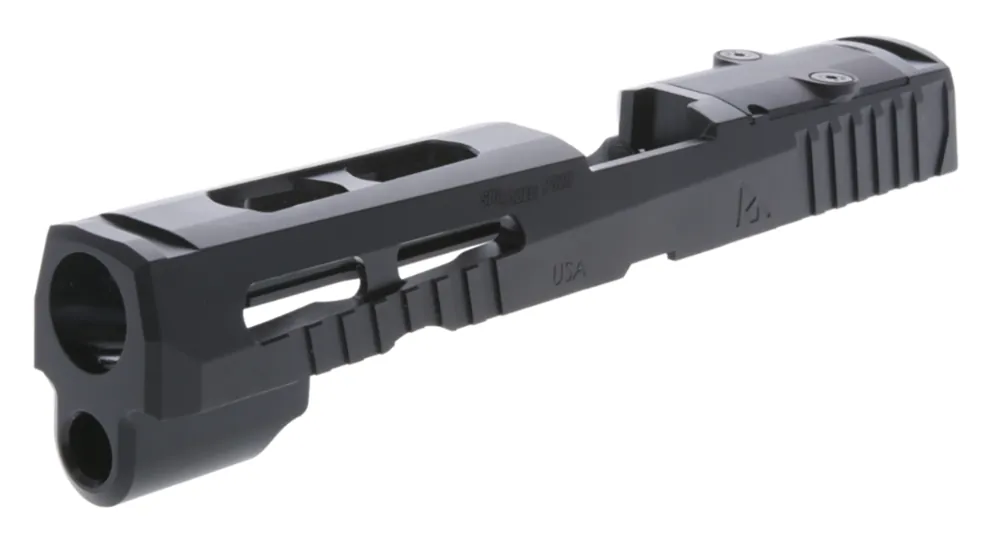 Rival Arms Precision Slide A1 Black QPQ Steel with Ports for Glock 43, 43X