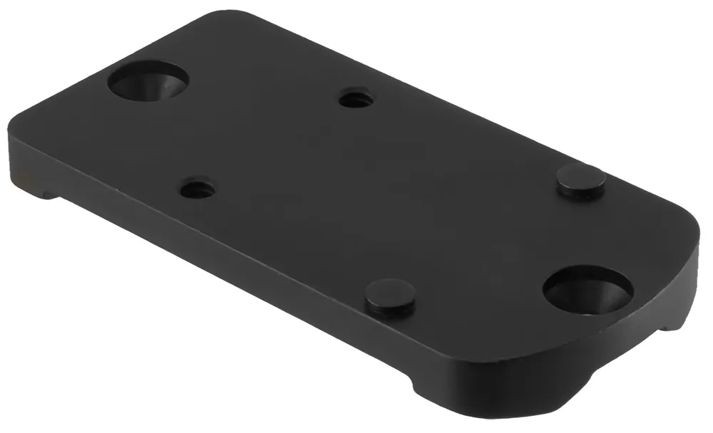 TruGlo Red Dot Sight Scope Mount For Handgun Ruger MKII, MKIV Low Profile Nitride Fortress Steel