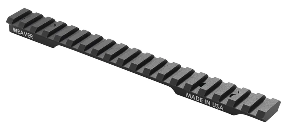 Weaver Mounts Extended Multi-Slot Base Black Anodized Savage Axis I/II