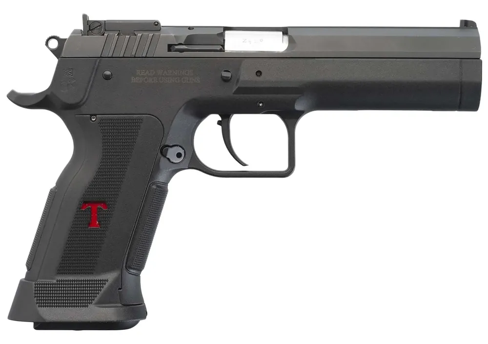 Tanfoglio IFG Stock III 9mm Luger Pistol 4.44" Black TFSTOCK3P9