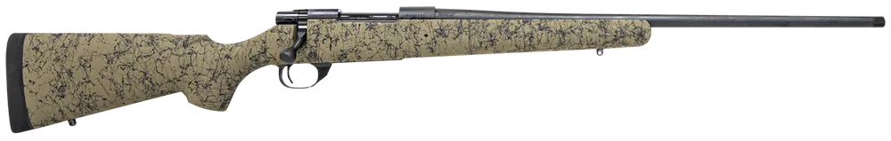 Howa M1500 HS Precision 300 Win Mag 24" Green/Black Webbed Rifle
