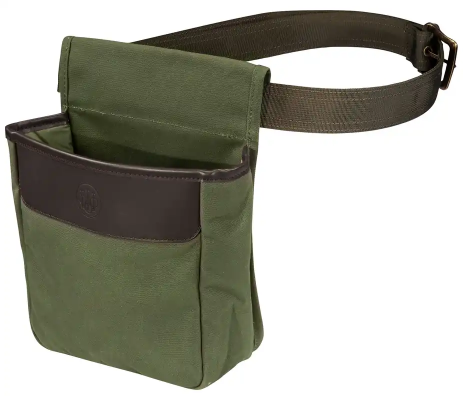 Beretta USA Waxwear Shell Pouch, 50rd Capacity, Green