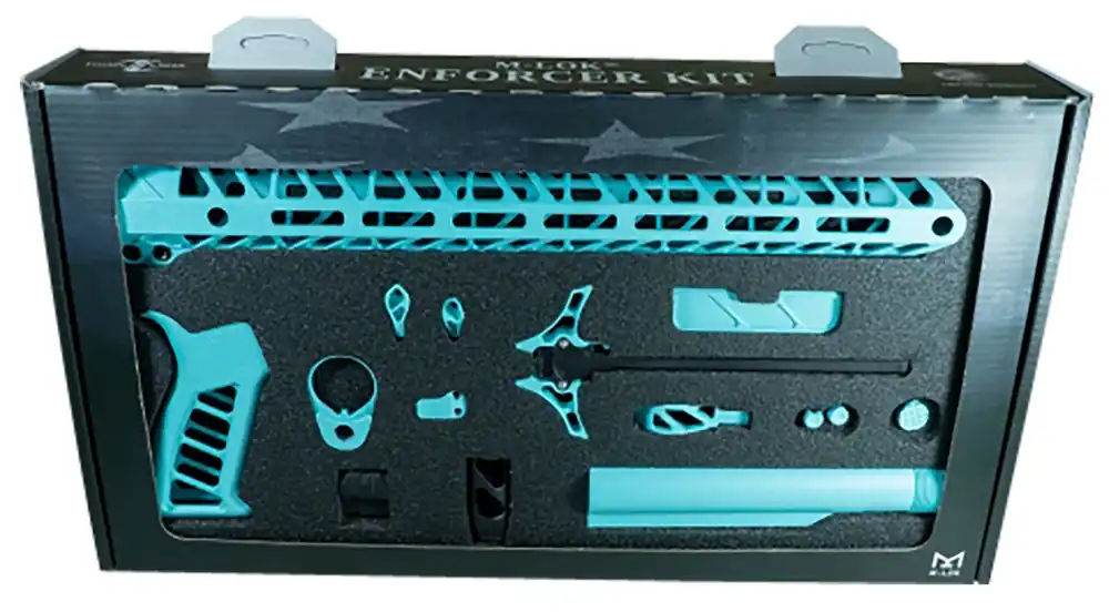 Timber Creek Outdoors Enforcer Complete Build Kit Robin‘s Egg Blue for AR-15
