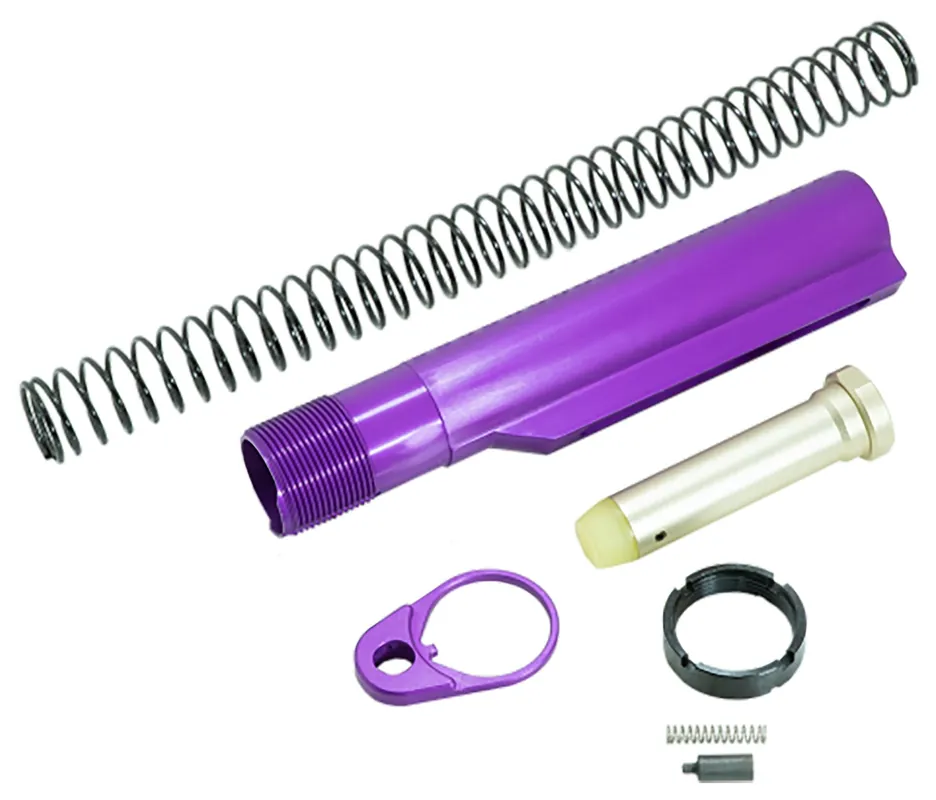 Timber Creek Outdoors Buffer Tube Kit Purple Anodized for AR-15