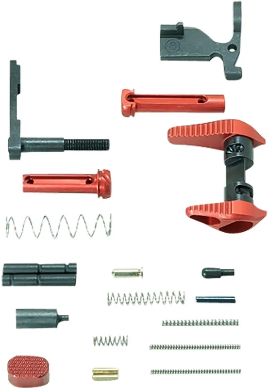 Timber Creek Outdoors Buffer Tube Kit Red Anodized for AR-15