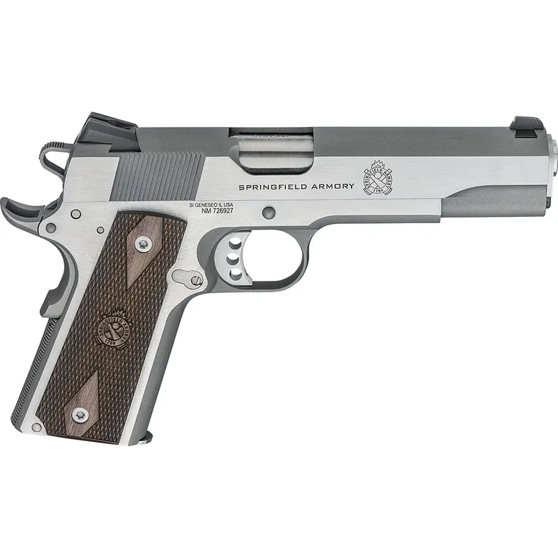 Springfield 1911 Garrison 9mm Pistol 5" 9+1 Stainless Steel 3-Dot Sights PX9419S