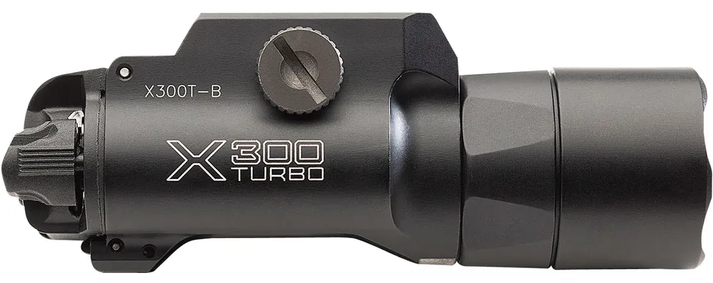 SureFire X300T-B 500 Lumens Output White LED Light Universal/Picatinny Rails Mount Black Anodized Aluminum
