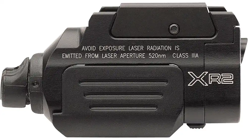 SureFire XR2-A For Handgun 800 Lumens/<5mW Output Red/White LED Light Red Laser Black Aluminum