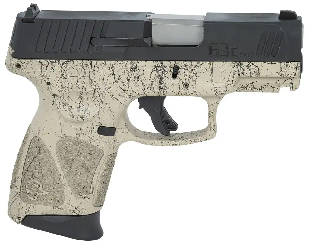 Taurus G3C 9mm Luger Pistol 3.20" Flat Dark Earth w/Black Splatter 1G3C931SP3