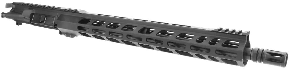TacFire Rifle Upper Assembly 5.56x45mm NATO Caliber with 16" Receiver Black fits AR-Platform BU55616