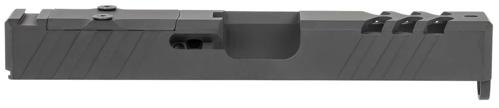 TacFire Replacement Slide 9mm Luger with Optics Cut & Slide Ports for Glock 19 Gen3