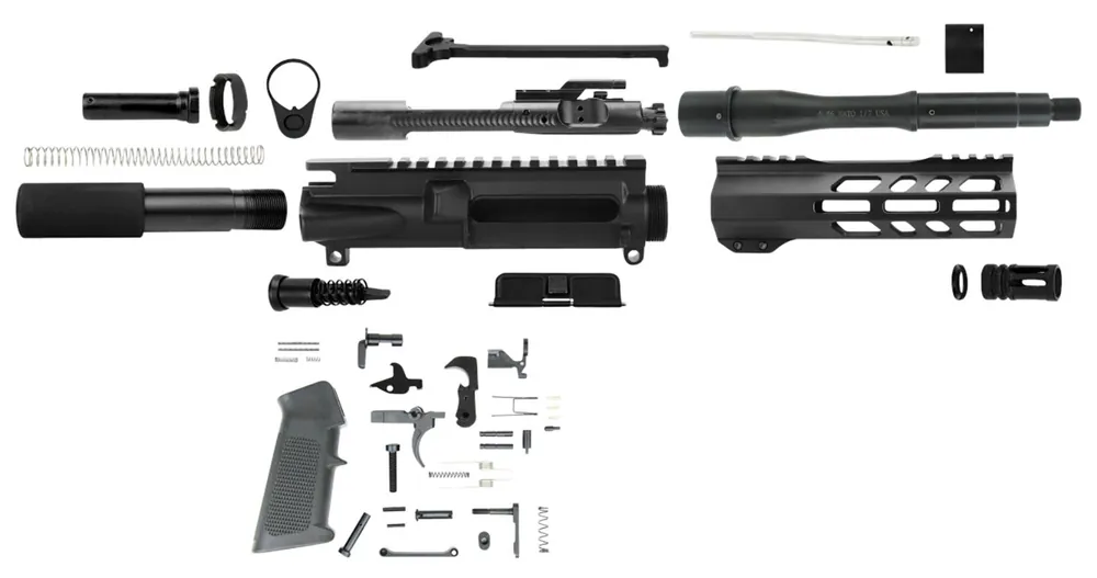TacFire AR Build Kit 5.56x45mm NATO 7.50" Barrel for AR Platform