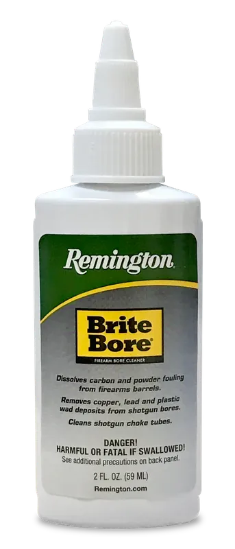 Remington Accessories Brite Bore Against Copper Build Up, Fouling 2 oz Squeeze Bottle