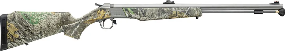 CVA Wolf V2 50 Cal 209 Primer 24" Black Powder Rifle Fiber Optic Sights PR2118S