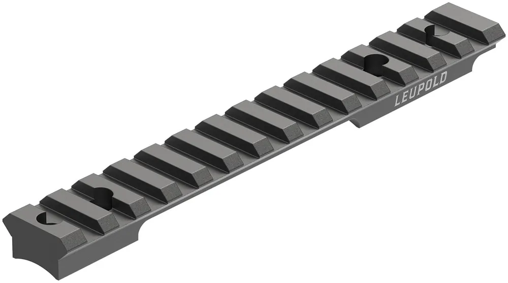 Leupold BackCountry Base For Rifle Nosler 21 Cross-Slot For Short Action 20 MOA Matte Black Aluminum