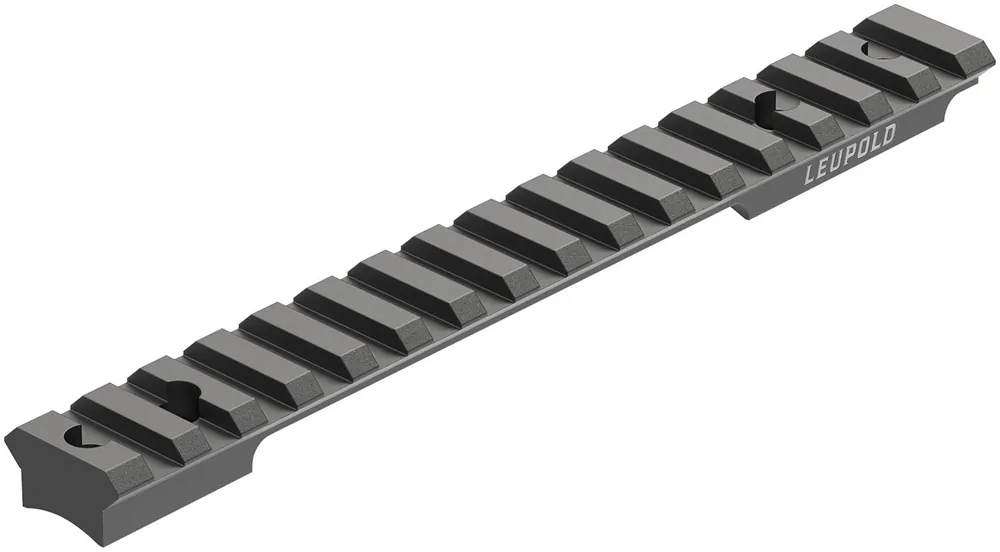 Leupold BackCountry Base For Rifle Nosler 21 Cross-Slot For Long Action 20 MOA Matte Black Aluminum