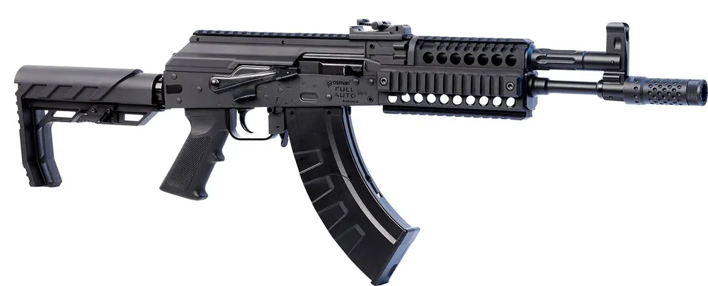 Crosman Full Auto AK1 CO2 177 BB Air Rifle Black