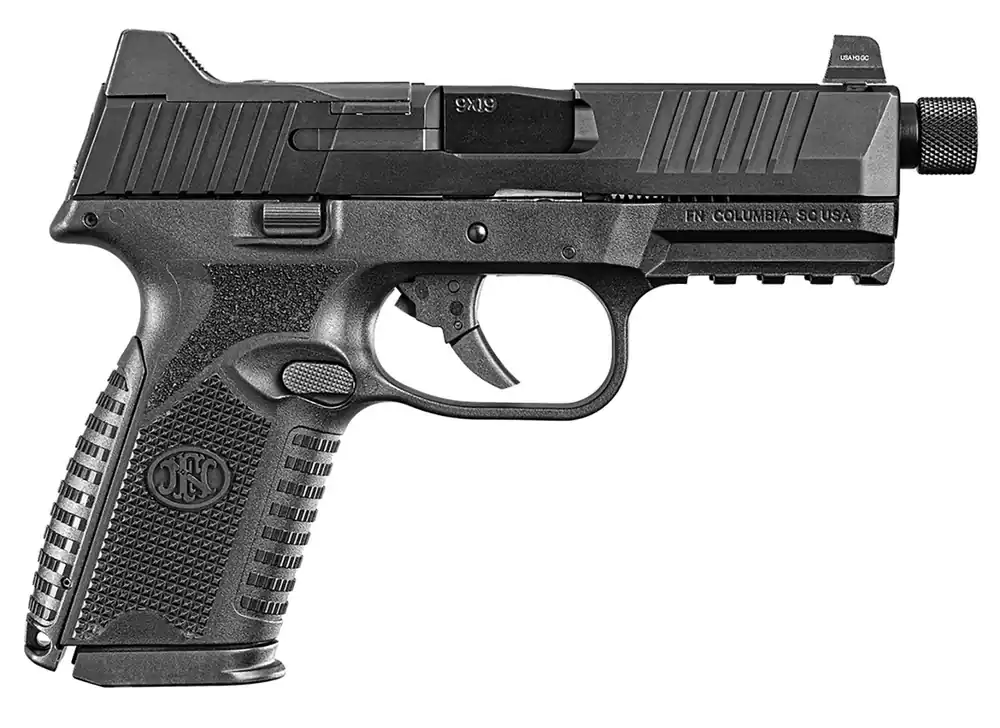 FN 509 Midsize Tactical 9mm Luger Pistol 4.50" Black 66100838