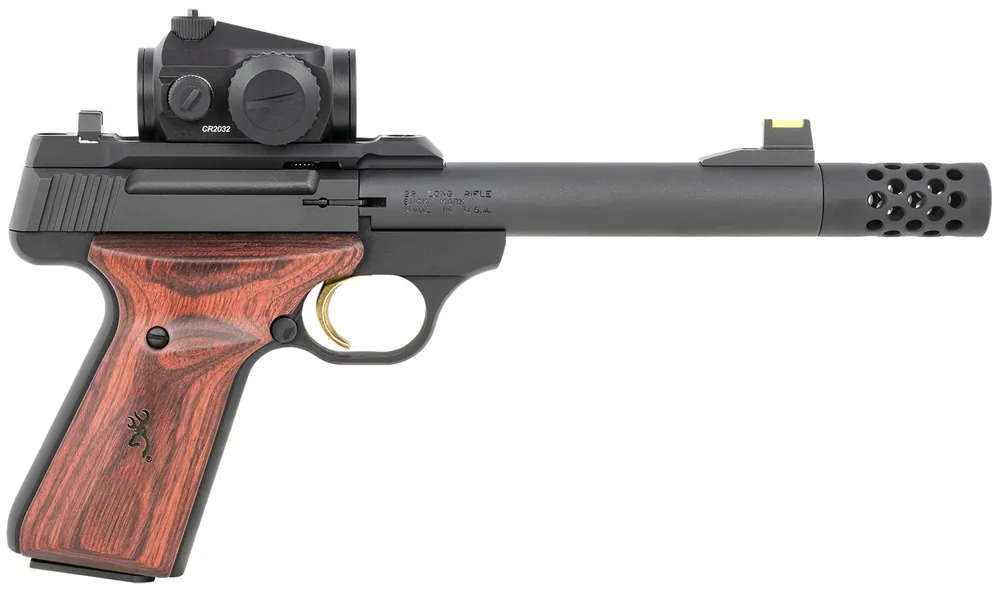 Browning Buck Mark Hunter 22 LR Caliber with 5.90", 10+1, Matte Black Finish
