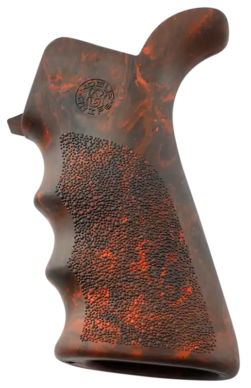Hogue OverMolded Beavertail Rubber Red Lava Finish