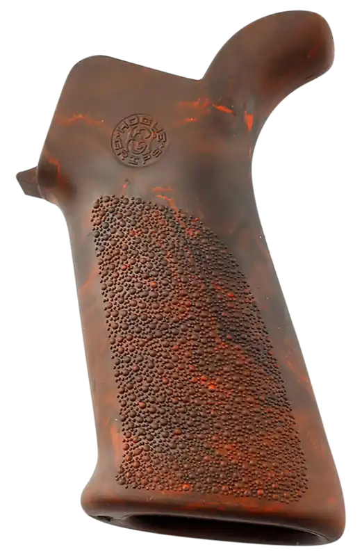 Hogue OverMolded Beavertail Rubber Red Lava Cobblestone Finish
